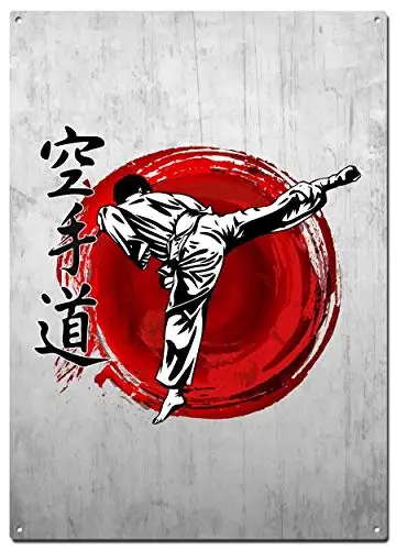 Karate Do Metal Tin Signs, Martial Arts Colorfast Posters, Decorative Signs Wall Art Home Decor
Karate Do Metal Tin Signs, Martial Arts Colorfast Posters, Decorative Signs Wall Art Home Decor