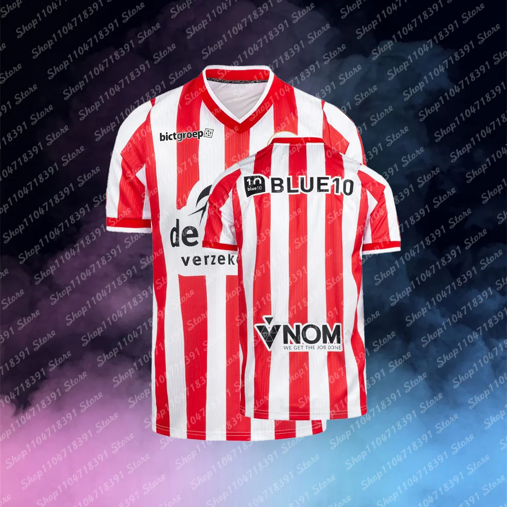 Футбольный трикотаж Eredivisie для взрослых и детей, летняя футбольная тренировочная футболка Sparta Rotterdam, спортивная футболка большого размера для дома/на выезде, мужская одежда
Футбольный трикотаж Eredivisie для взрослых и детей, летняя футбольная тренировочная футболка Sparta Rotterdam, спортивная футболка большого размера для дома/на выезде, мужская одежда