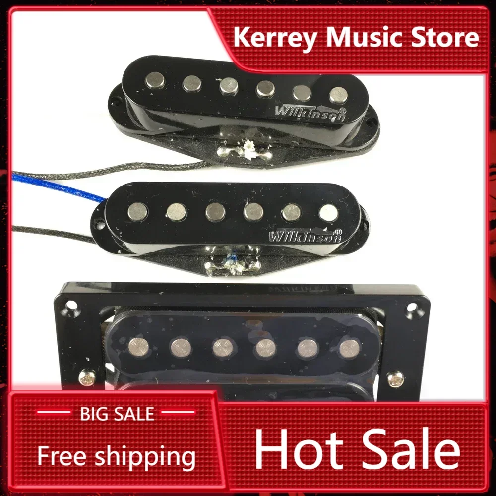 "Wilkinson Humbucker Pickups for Electric Guitar – Premium Korean-Made Pickups (Neck/Bridge Set)"
"Wilkinson Humbucker Pickups for Electric Guitar – Premium Korean-Made Pickups (Neck/Bridge Set)"
