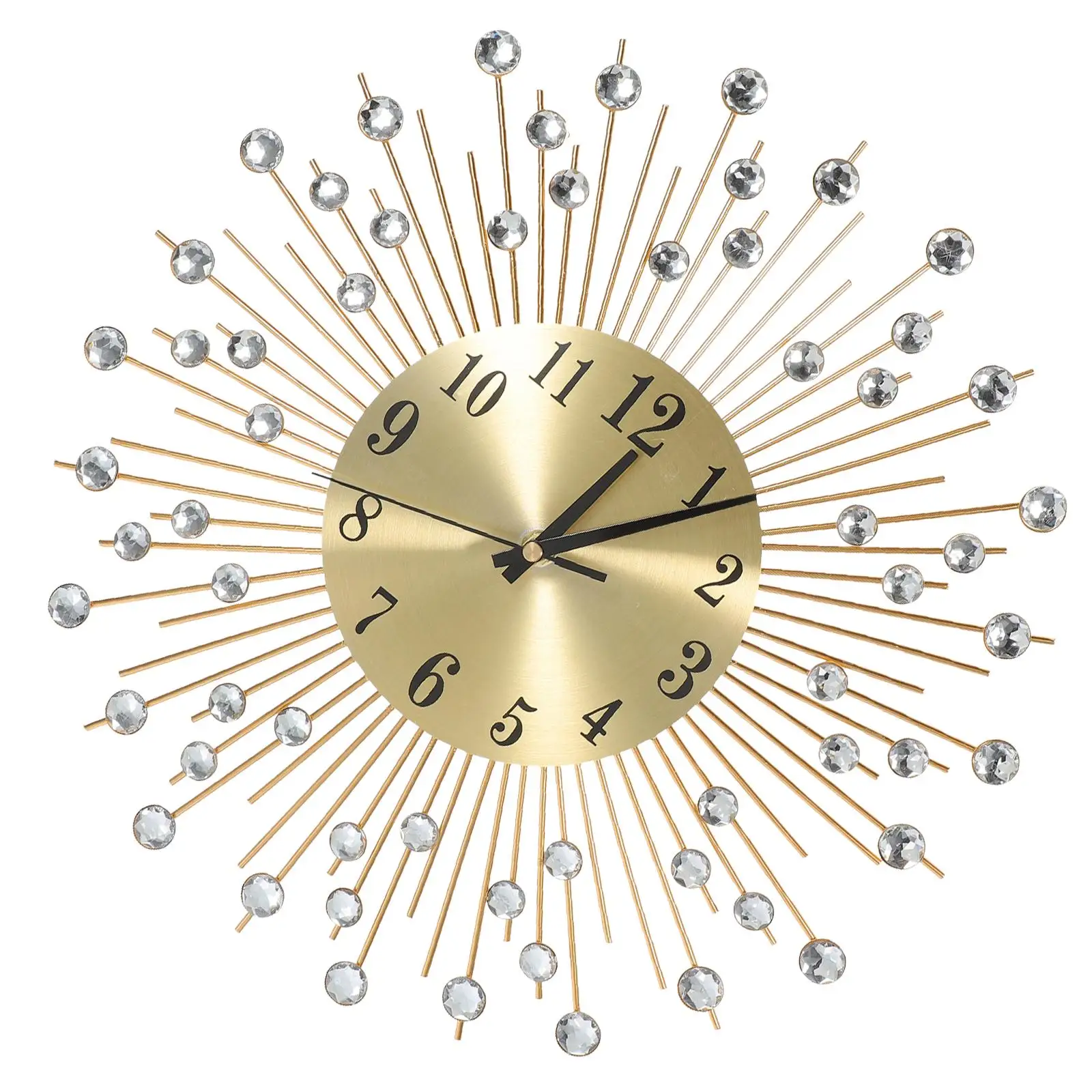 3D Wall Clock Diamonds Decorative Clock Wall Clock Living Room Decor Quiet Quartz Clocks Modern Minimalist Clocks (Gold)
3D Wall Clock Diamonds Decorative Clock Wall Clock Living Room Decor Quiet Quartz Clocks Modern Minimalist Clocks (Gold)