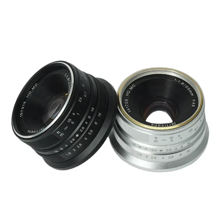 7Artisans 25mm F1.8 Prime Lens for All Mirrorless Cameras for E Mount for FX Mount for Mount Micro 4/3
7Artisans 25mm F1.8 Prime Lens for All Mirrorless Cameras for E Mount for FX Mount for Mount Micro 4/3