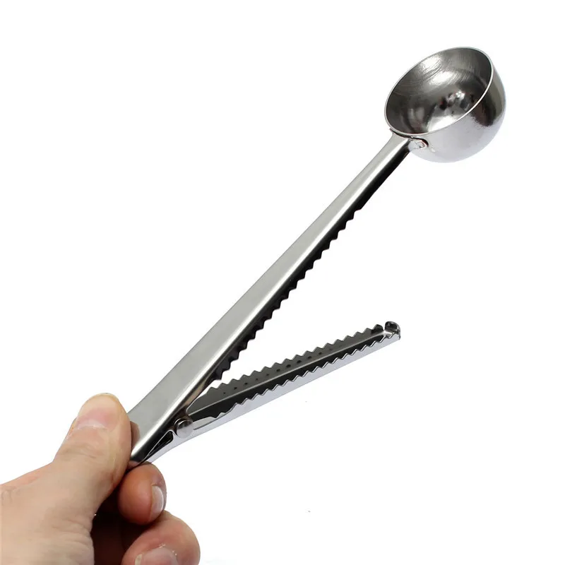 500pcs Coffee Spoon Stainless Steel Kitchen Supplies Scoop With Bag Seal Clip Coffee Measuring Spoon
500pcs Coffee Spoon Stainless Steel Kitchen Supplies Scoop With Bag Seal Clip Coffee Measuring Spoon