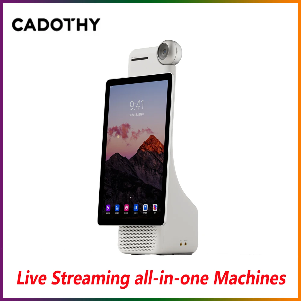 CADOTHY Streaming Device Set Live Streaming all-in-one Machines WiFi(8G+256GB) Large Screen 4K HD Camera Streaming Device
CADOTHY Streaming Device Set Live Streaming all-in-one Machines WiFi(8G+256GB) Large Screen 4K HD Camera Streaming Device