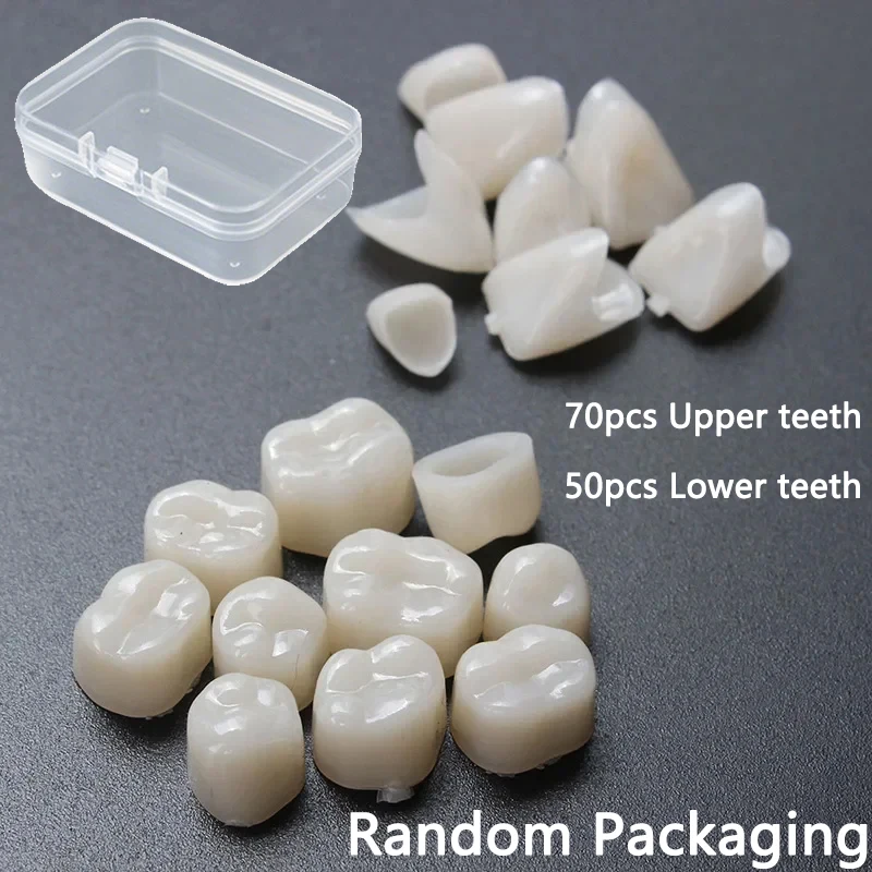 New Arrivalral Care Porcelain Dental Material Temporary Crown Replacement Kit False Denture Resin 70/50pcs Teeth C854-fro
New Arrivalral Care Porcelain Dental Material Temporary Crown Replacement Kit False Denture Resin 70/50pcs Teeth C854-fro