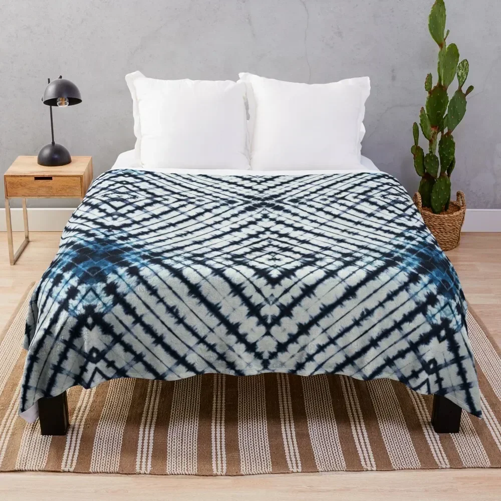 Diamonds Indigo Throw Blanket Wrinkle Resistant Lightweight Blanket
Diamonds Indigo Throw Blanket Wrinkle Resistant Lightweight Blanket