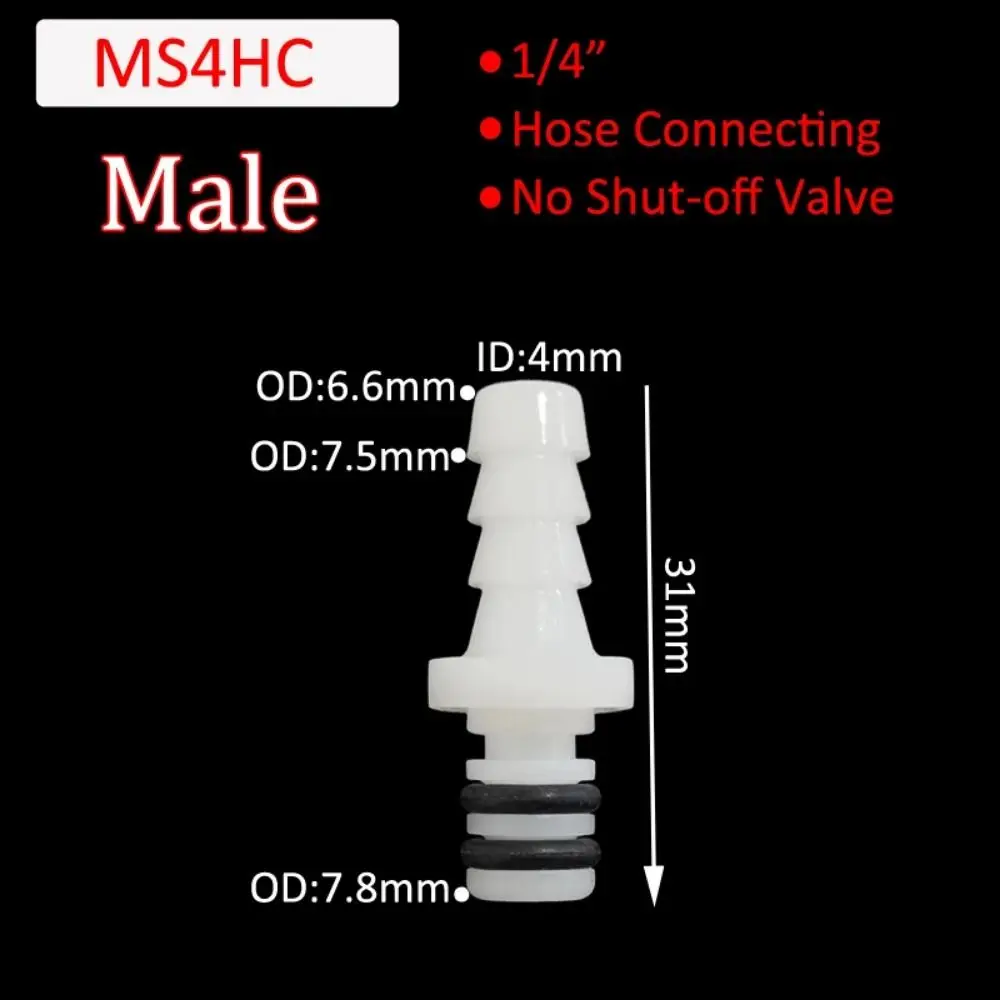 1Pcs Disconnect Fitting Coupling Hose Joint Quick Shut-Off Male Female Hose Barb Valved S-series Tube Connector Quick Coupler
1Pcs Disconnect Fitting Coupling Hose Joint Quick Shut-Off Male Female Hose Barb Valved S-series Tube Connector Quick Coupler