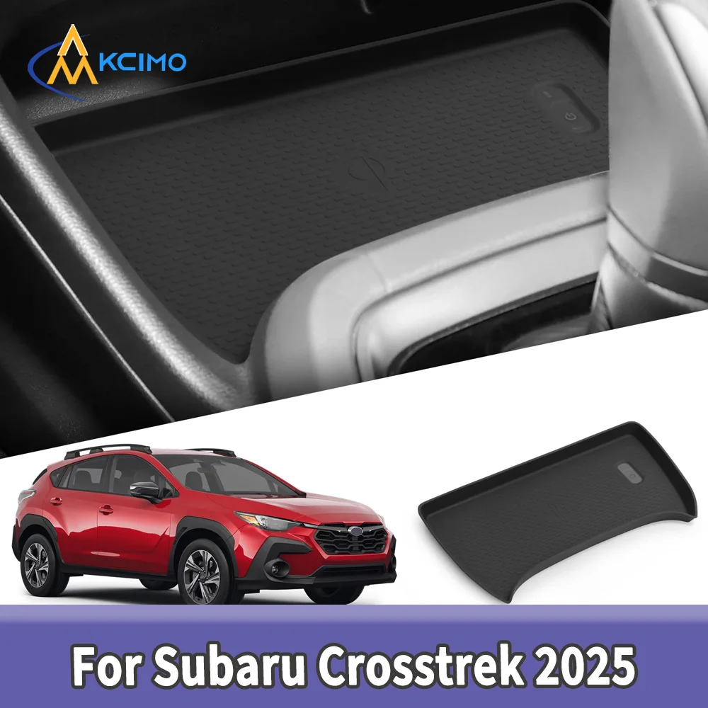 Black Silicone Anti-Slip Pad for Subaru Crosstrek 2025 Center Console Wireless Charger Mat Car Interior Protector Organizer
Black Silicone Anti-Slip Pad for Subaru Crosstrek 2025 Center Console Wireless Charger Mat Car Interior Protector Organizer