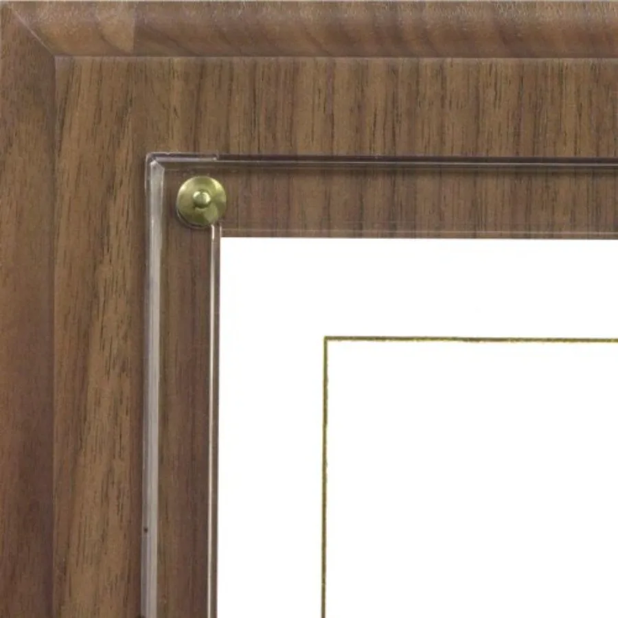 Slide-in Certificate Plaque and Document Holder Walnut
Slide-in Certificate Plaque and Document Holder Walnut