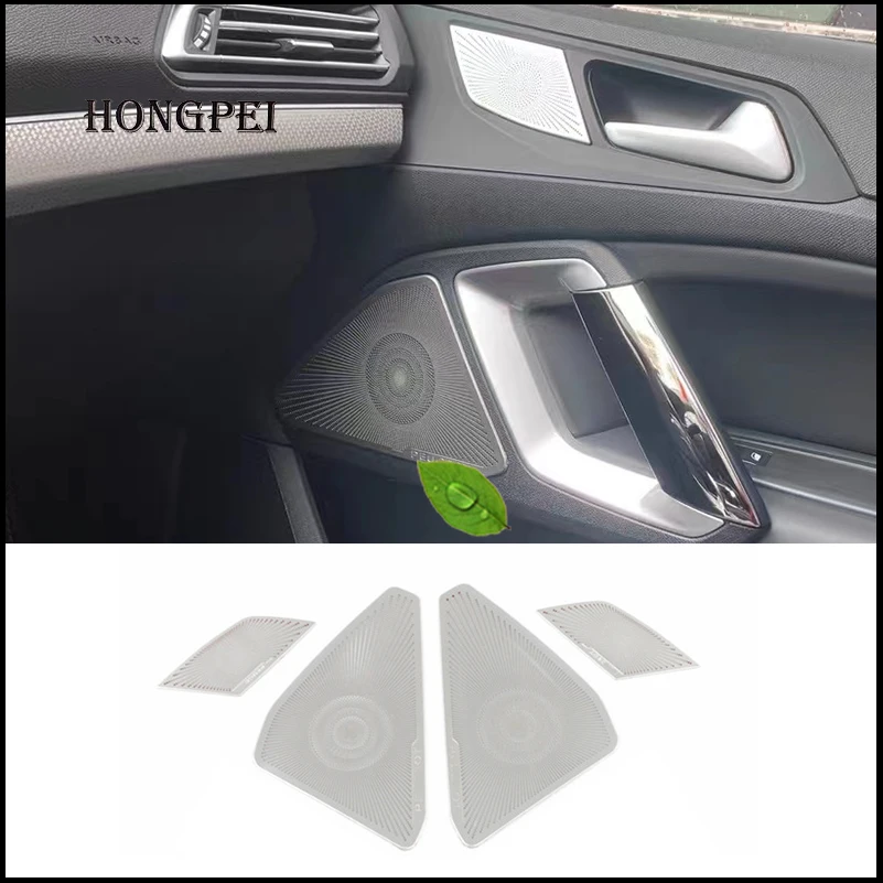 Car Styling Interior Speaker Cover Trim Audio Sound Sticker Decoration For Peugeot 308 Auto Accessories 2018 2019 2020
Car Styling Interior Speaker Cover Trim Audio Sound Sticker Decoration For Peugeot 308 Auto Accessories 2018 2019 2020