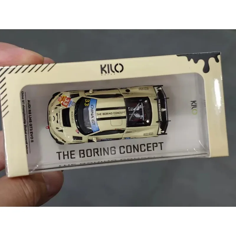 KILO1/64 Audi R8 LMS GT3 EVO II TBC No. 33 racing car, a realistic car model, an adult collection item, a gift for boys
KILO1/64 Audi R8 LMS GT3 EVO II TBC No. 33 racing car, a realistic car model, an adult collection item, a gift for boys