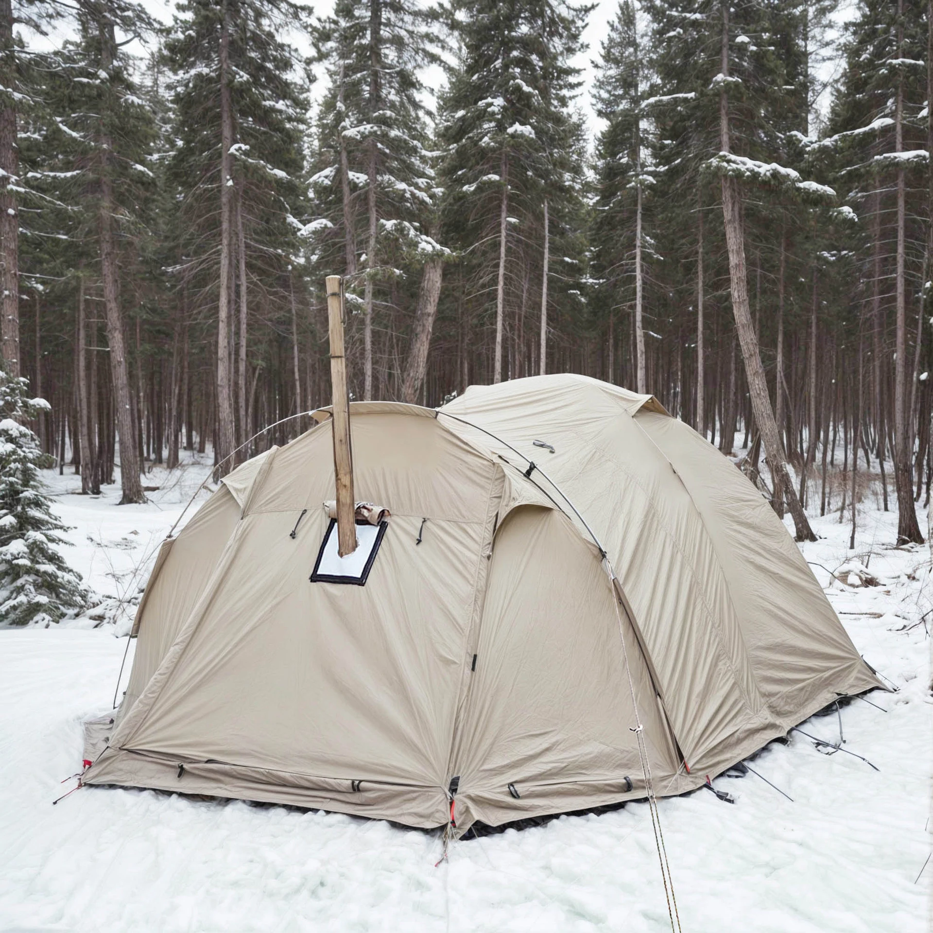 Large Space Winter Camping Tent with Cold Protection Portable Outdoor Foldable Sun & Rain Shield Flame Retardant Tunnel Design
Large Space Winter Camping Tent with Cold Protection Portable Outdoor Foldable Sun & Rain Shield Flame Retardant Tunnel Design