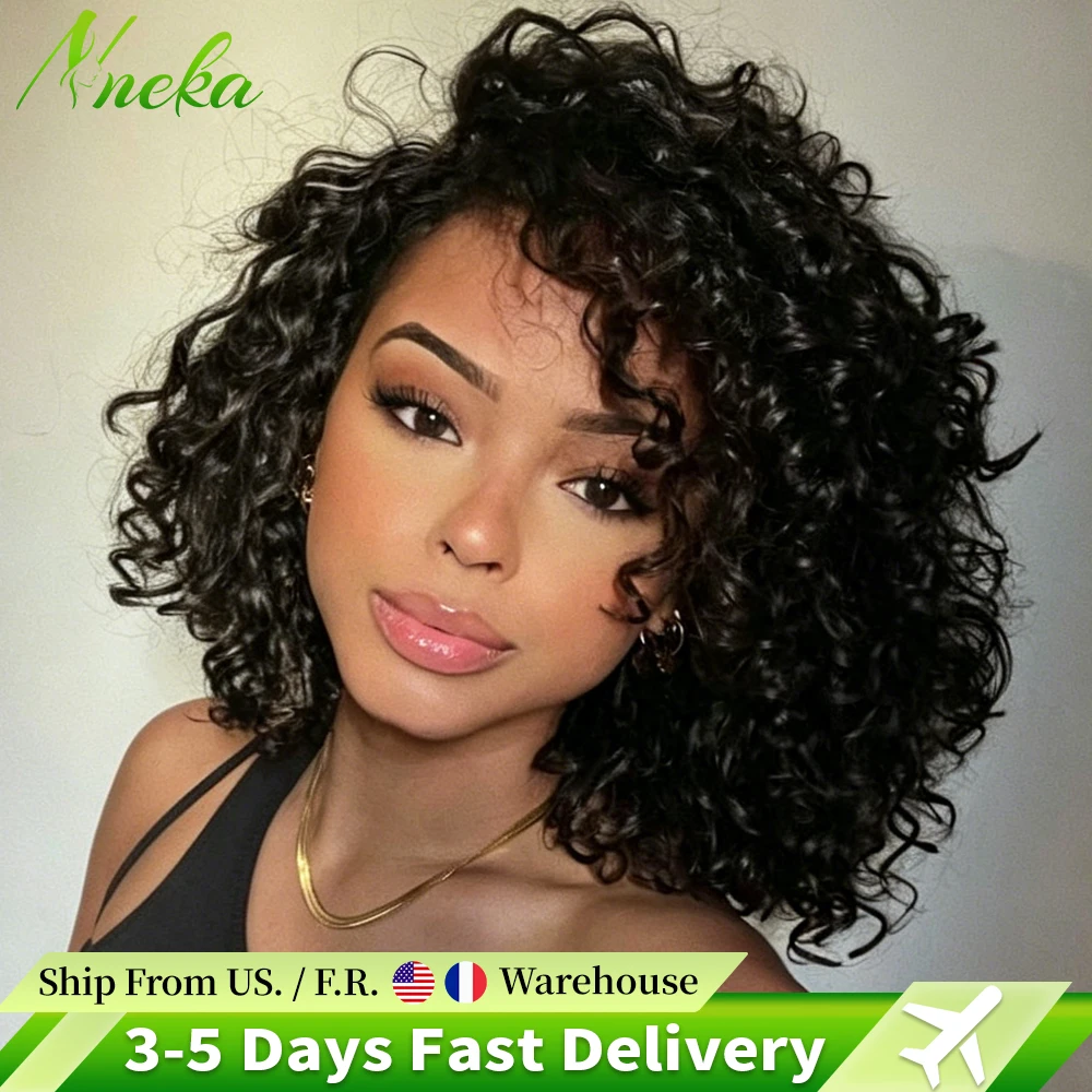 Deep Wave 4x4 5x5 Lace Closure Wig Short Bob Wigs Virgin Human Raw Hair Natural Color Brazilian Water Wave Curly 13x4 13x6 Hd Lace Front Wigs Pre Plucked Hairline
Deep Wave 4x4 5x5 Lace Closure Wig Short Bob Wigs Virgin Human Raw Hair Natural Color Brazilian Water Wave Curly 13x4 13x6 Hd Lace Front Wigs Pre Plucked Hairline