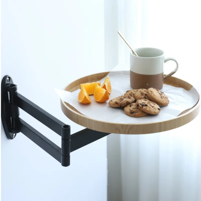 Clever Wall Attached Folding Tray Wooden Teatime Table Handy Retractable Nightstand Auxiliary Surface Functional Design
Clever Wall Attached Folding Tray Wooden Teatime Table Handy Retractable Nightstand Auxiliary Surface Functional Design