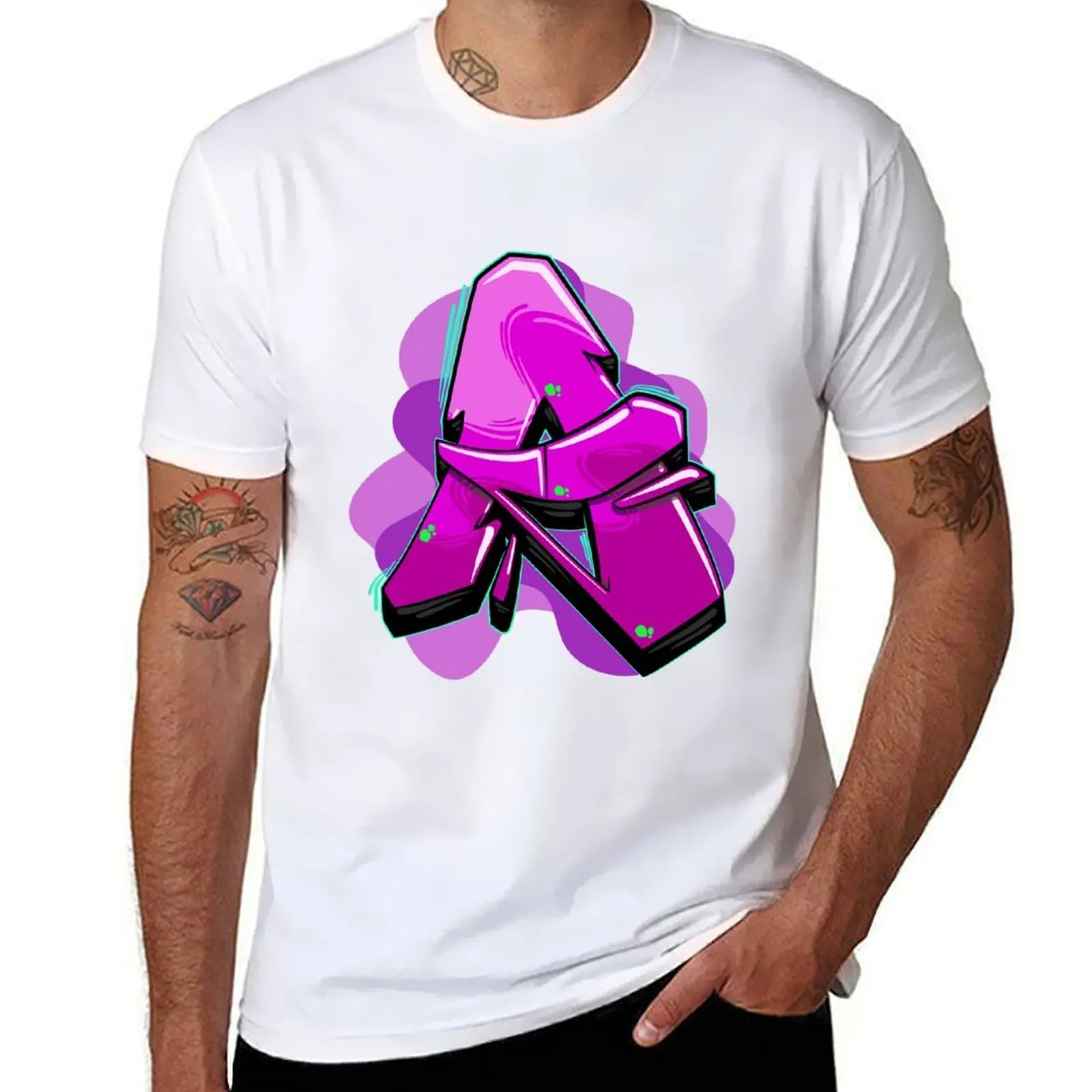 Graffiti Letter A (alt) T-Shirt cotton tshirt 100% t shirt man casual T-Shirt
Graffiti Letter A (alt) T-Shirt cotton tshirt 100% t shirt man casual T-Shirt