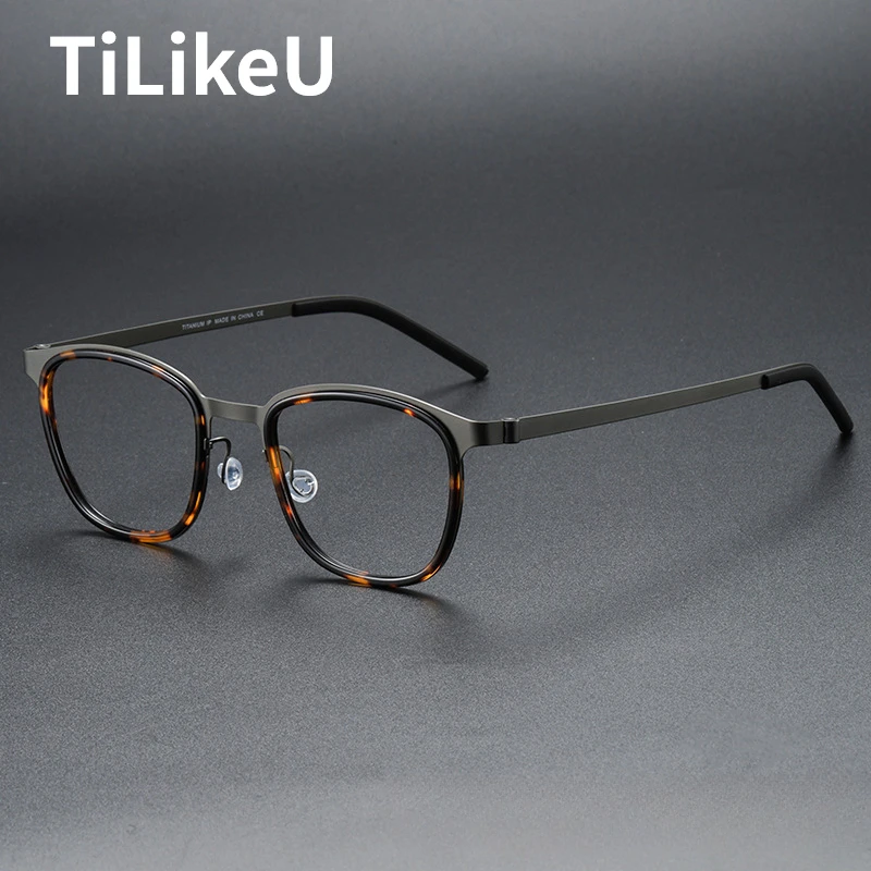 Danish Brand Designer Square Glasses Frame Fashion Screwless Acetate & Titanium Prescription Optical Blue Light Spectacle Frames
Danish Brand Designer Square Glasses Frame Fashion Screwless Acetate & Titanium Prescription Optical Blue Light Spectacle Frames
