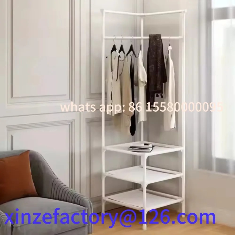 Customizable Corner Clothes and Hat Rack Household Floor To Ceiling Large Capacity High
Customizable Corner Clothes and Hat Rack Household Floor To Ceiling Large Capacity High