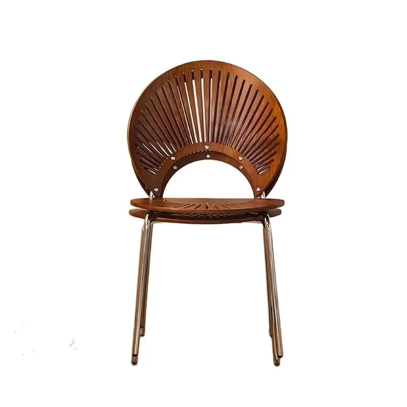 Shell chair Nordic, solid wood dining chair household simplicity, retro sun chair medieval tea table
Shell chair Nordic, solid wood dining chair household simplicity, retro sun chair medieval tea table