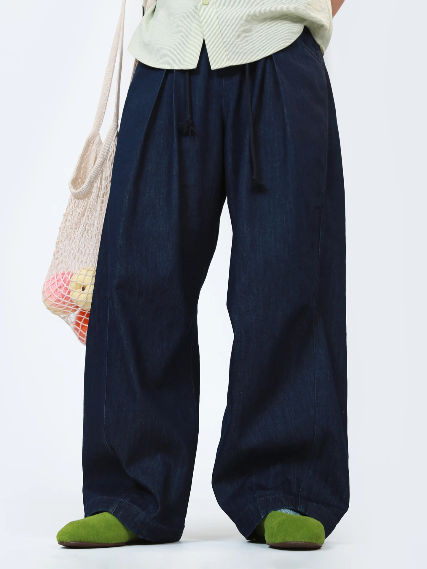 Original Street Style Wide Leg Jeans Women's Loose Fit Casual Cotton Denim Blue Summer 2026 Vintage American Knife
Original Street Style Wide Leg Jeans Women's Loose Fit Casual Cotton Denim Blue Summer 2026 Vintage American Knife