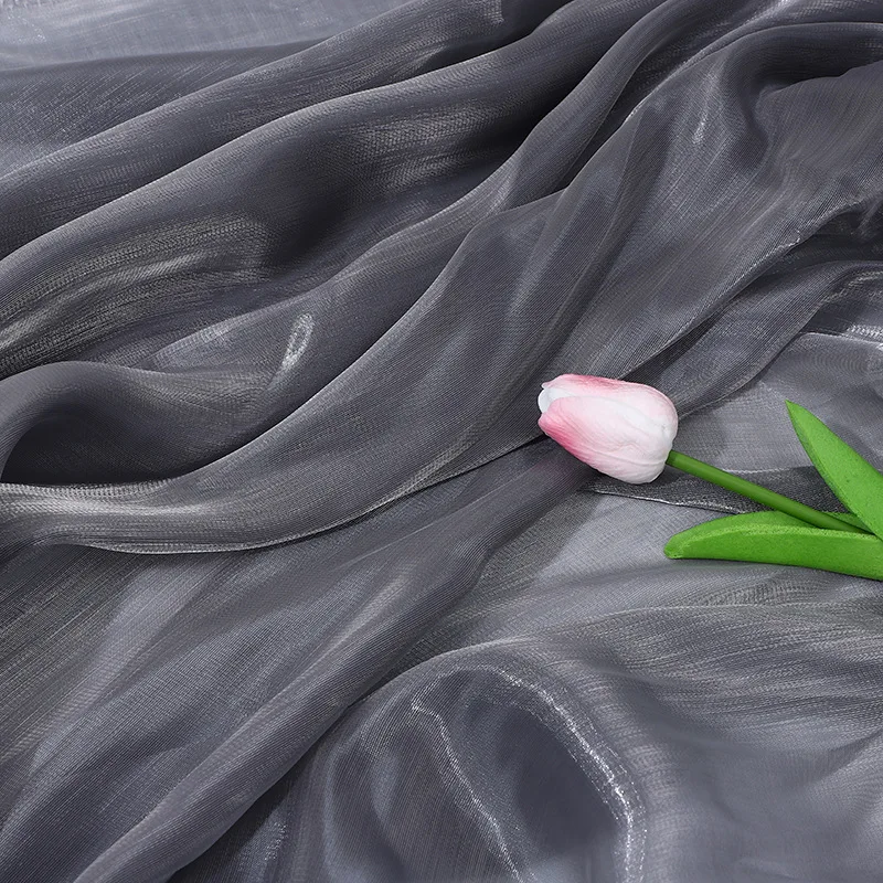 Shiny Organza Fabric Glossy Silk Yarn Sparkle Sheer Mesh for Wedding Hanfu Cheongsam Scarf Craft & Party Decoration
Shiny Organza Fabric Glossy Silk Yarn Sparkle Sheer Mesh for Wedding Hanfu Cheongsam Scarf Craft & Party Decoration