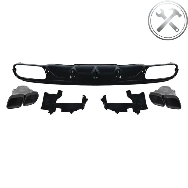 Auto Exterior Body Kits Rear Bumper Rear Diffuser E Class W213 Upgrade Style Aero Replacement Parts 2016-2023
Auto Exterior Body Kits Rear Bumper Rear Diffuser E Class W213 Upgrade Style Aero Replacement Parts 2016-2023