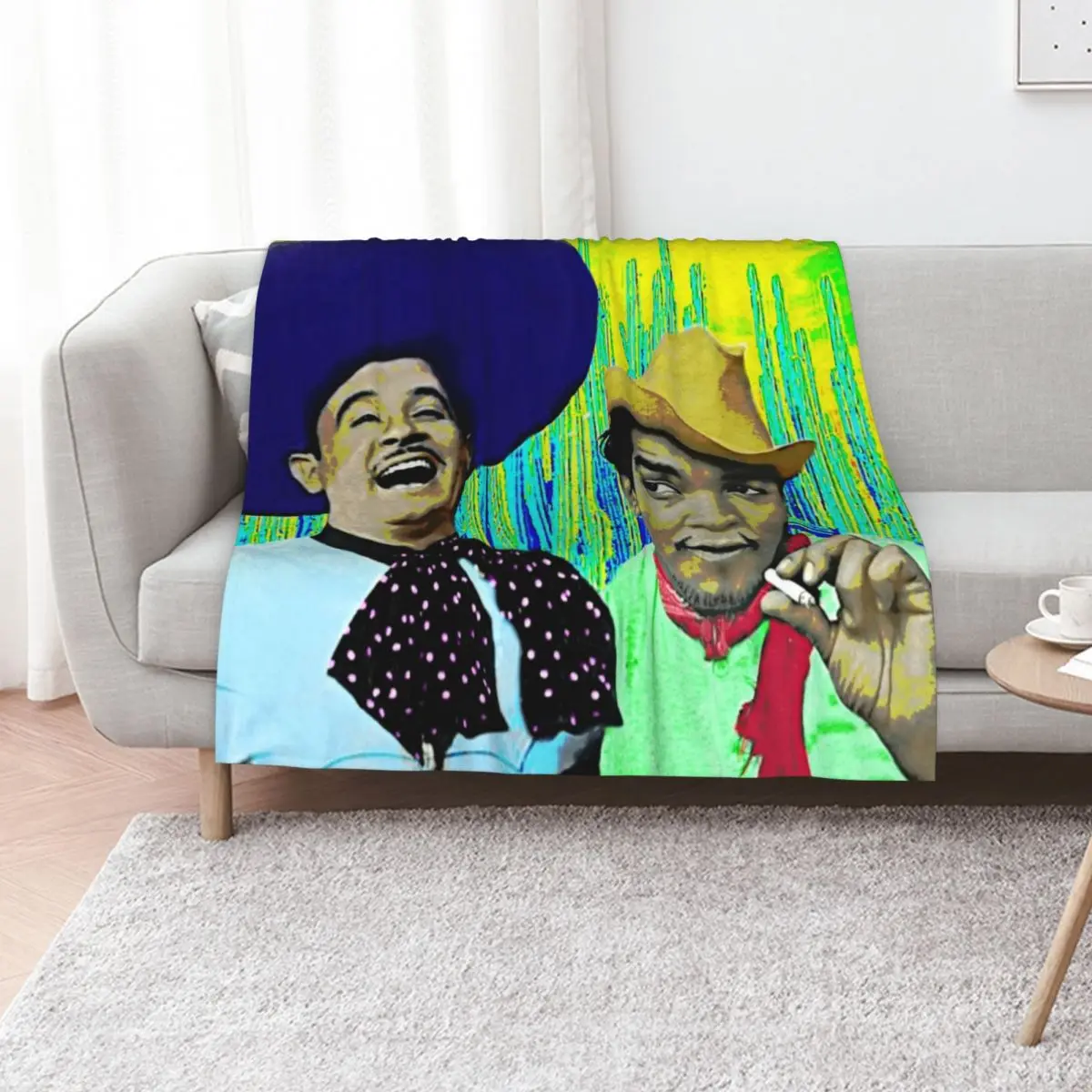 Pedro Infante y Cantinflas Cantando Mexican Movie Stars of Old Throw Blanket Decoratives blankets and throws wednesday Blankets
Pedro Infante y Cantinflas Cantando Mexican Movie Stars of Old Throw Blanket Decoratives blankets and throws wednesday Blankets