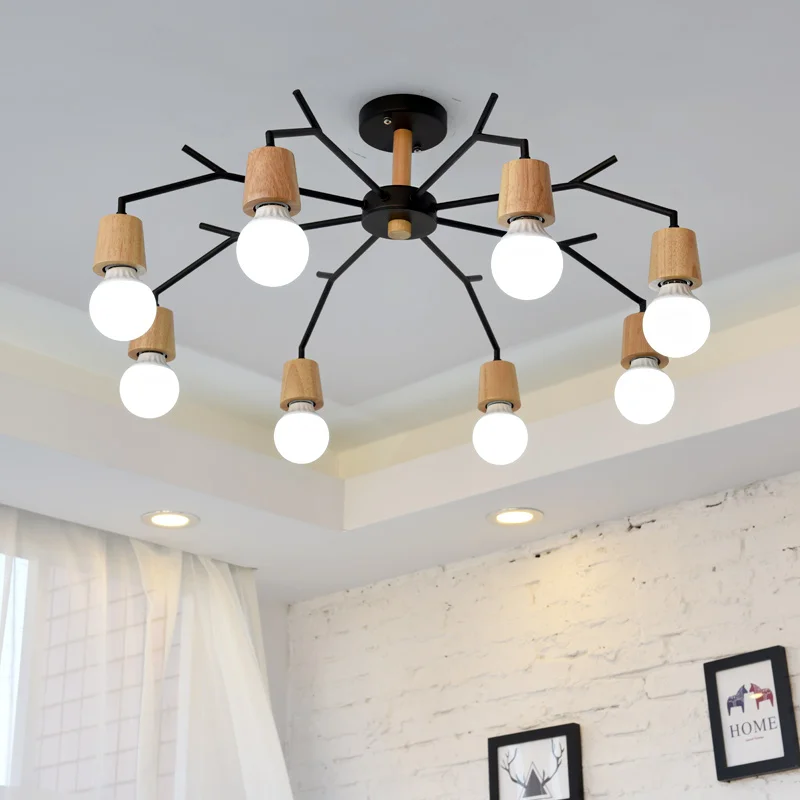 Nordic study pendant hanging Lights surface mounted wood Light bedroom Ceiling Lamp restaurant Led Luminaria living room lampara
Nordic study pendant hanging Lights surface mounted wood Light bedroom Ceiling Lamp restaurant Led Luminaria living room lampara