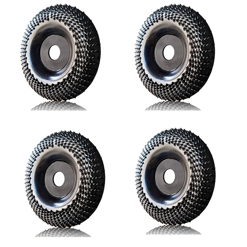 4X Grinder Wheel Disc 4 Inch Wood Shaping Wheel, Wood Grinding Shaping Disk For Angle Grinders With 5/8Inch Arbor
4X Grinder Wheel Disc 4 Inch Wood Shaping Wheel, Wood Grinding Shaping Disk For Angle Grinders With 5/8Inch Arbor