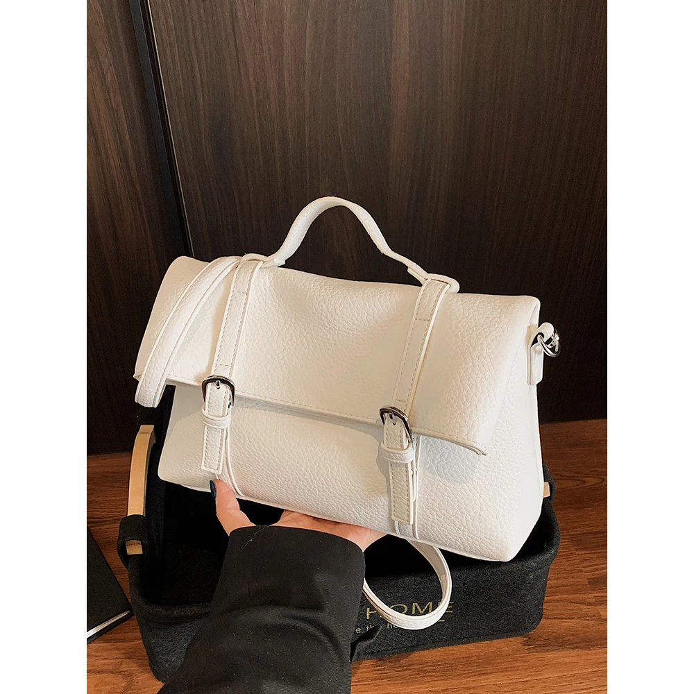 Textured Women Crossbody Bags Solid Pu Leather Casual Messenger Pack Large Capacity Lady Foldable Commuting Shoulder Bags
Textured Women Crossbody Bags Solid Pu Leather Casual Messenger Pack Large Capacity Lady Foldable Commuting Shoulder Bags