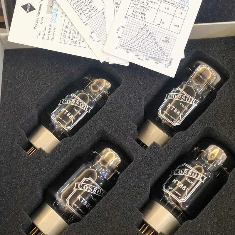 PSVANE Tube Cossor kt88 Replace Golden Lion Shuguang JJ Kt88 Original Factory Matching Pair For Vacuum Tube Amplifier HIFI Amp
PSVANE Tube Cossor kt88 Replace Golden Lion Shuguang JJ Kt88 Original Factory Matching Pair For Vacuum Tube Amplifier HIFI Amp
