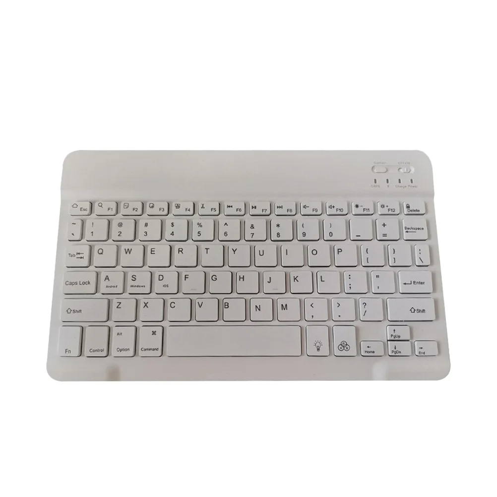 10 Inches Colorful Backlight Keyboard Portable Wireless for Computer Phone Tablet White Wireless Keyboard
10 Inches Colorful Backlight Keyboard Portable Wireless for Computer Phone Tablet White Wireless Keyboard