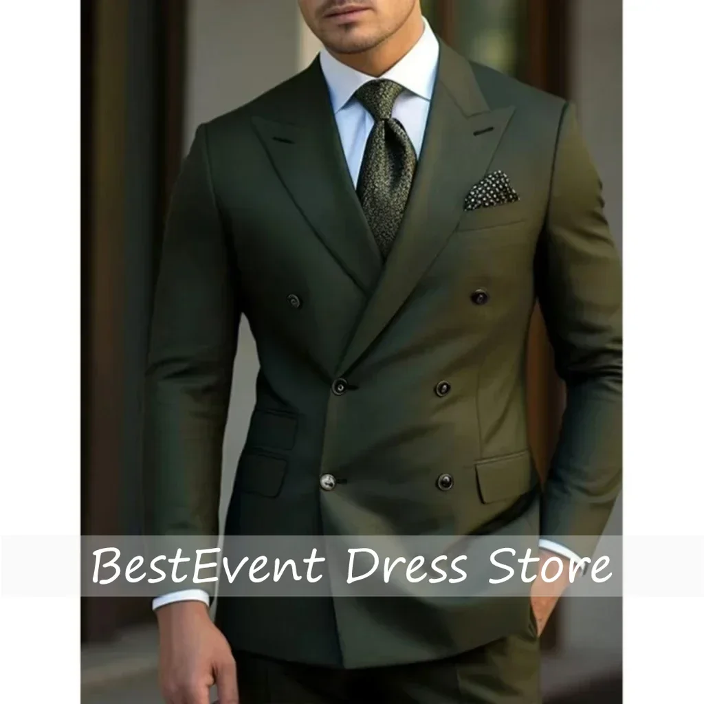 Man 2 Piece Outfit Set Pointed Collar High-quality Slim Jackets Men's Suit with Peak Lapel for Wedding Four Season Customized
Man 2 Piece Outfit Set Pointed Collar High-quality Slim Jackets Men's Suit with Peak Lapel for Wedding Four Season Customized