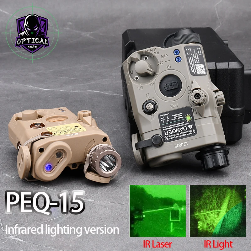 WADSN PEQ PEQ15 Red Dot Green Laser Infrared Lighting Version IR Laser Sight PEQ-15 Airsoft Tactical Indicator Hunting Aiming
WADSN PEQ PEQ15 Red Dot Green Laser Infrared Lighting Version IR Laser Sight PEQ-15 Airsoft Tactical Indicator Hunting Aiming