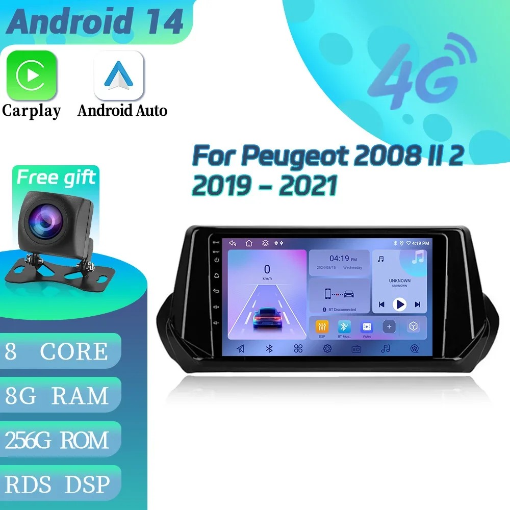 Автомобильный радиоприемник Android 14, для Peugeot 2008 II 2 2019-2021, мультимедиа, стерео, Bluetooth-навигация, 4G, беспроводной GPS, CarPlay, сенсорный экран
Автомобильный радиоприемник Android 14, для Peugeot 2008 II 2 2019-2021, мультимедиа, стерео, Bluetooth-навигация, 4G, беспроводной GPS, CarPlay, сенсорный экран