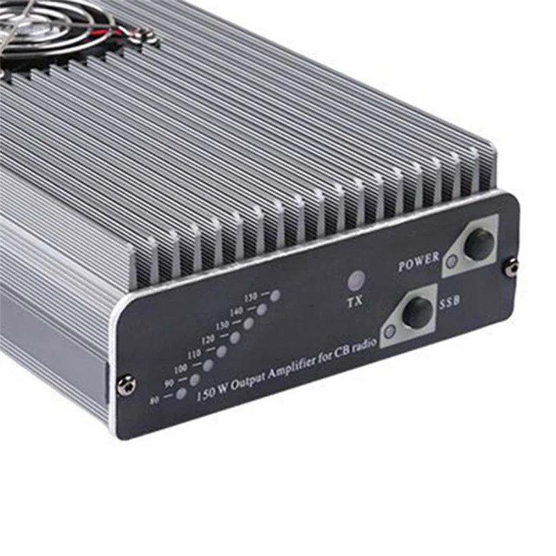A39Q-Black CB-27 PA150W Communications Radio Amplifier With SSB, 3KM-5KM Effective Range
A39Q-Black CB-27 PA150W Communications Radio Amplifier With SSB, 3KM-5KM Effective Range