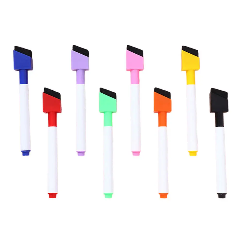 8Pcs Premium Erasable Whiteboard Markers Multi-Color Dry Erase Marker Set Smooth Writing Fade-Resistant for Calendar Lists Notes
8Pcs Premium Erasable Whiteboard Markers Multi-Color Dry Erase Marker Set Smooth Writing Fade-Resistant for Calendar Lists Notes