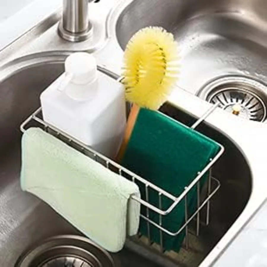 Kitchen Sponge Holder Dish Brush Holder Slim Sink Organization Draining Basket Liquid Drainer Water Trough Rack Kitchen Essenti
Kitchen Sponge Holder Dish Brush Holder Slim Sink Organization Draining Basket Liquid Drainer Water Trough Rack Kitchen Essenti
