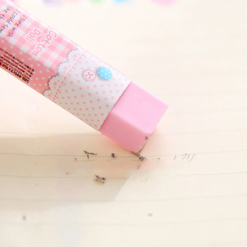 3pcs Cartoon Pencil Erasers Colorful Cotton Design Non-Toxic Durable Rubber For Students School Stationery Fresh Packaged
3pcs Cartoon Pencil Erasers Colorful Cotton Design Non-Toxic Durable Rubber For Students School Stationery Fresh Packaged
