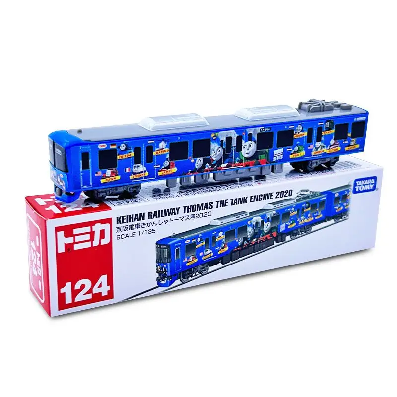 TAKARA TOMY Tomica Red & White Box Long Model No. 124 Thomas Bus Alloy Car Toy Ornament Gift for Boys
TAKARA TOMY Tomica Red & White Box Long Model No. 124 Thomas Bus Alloy Car Toy Ornament Gift for Boys