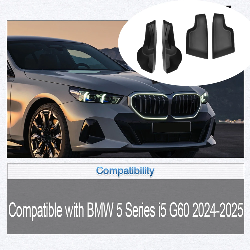 4pcs For BMW 5 Series i5 G60 2024-2025 Car Front Rear Door Storage Box Organizer Tray Door Side Storage Interior Accessories
4pcs For BMW 5 Series i5 G60 2024-2025 Car Front Rear Door Storage Box Organizer Tray Door Side Storage Interior Accessories