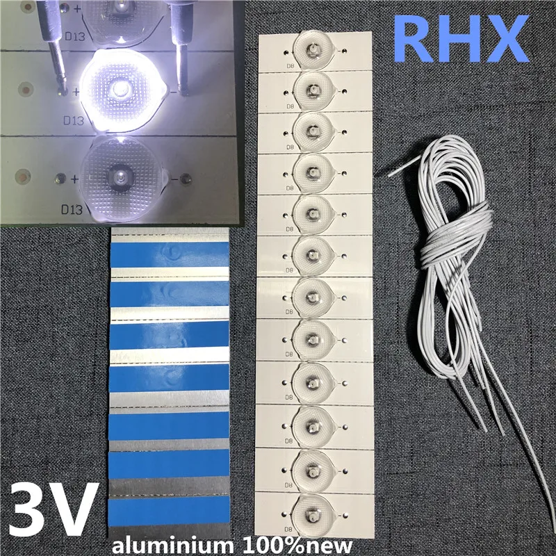 100%NEW 3V SMD Lamp Beads with Optical Lens Fliter for LED TV Repair 3BL-T7784101-002B DBDY-01E340369JS-ZY13DJCD-0036 
100%NEW 3V SMD Lamp Beads with Optical Lens Fliter for LED TV Repair 3BL-T7784101-002B DBDY-01E340369JS-ZY13DJCD-0036