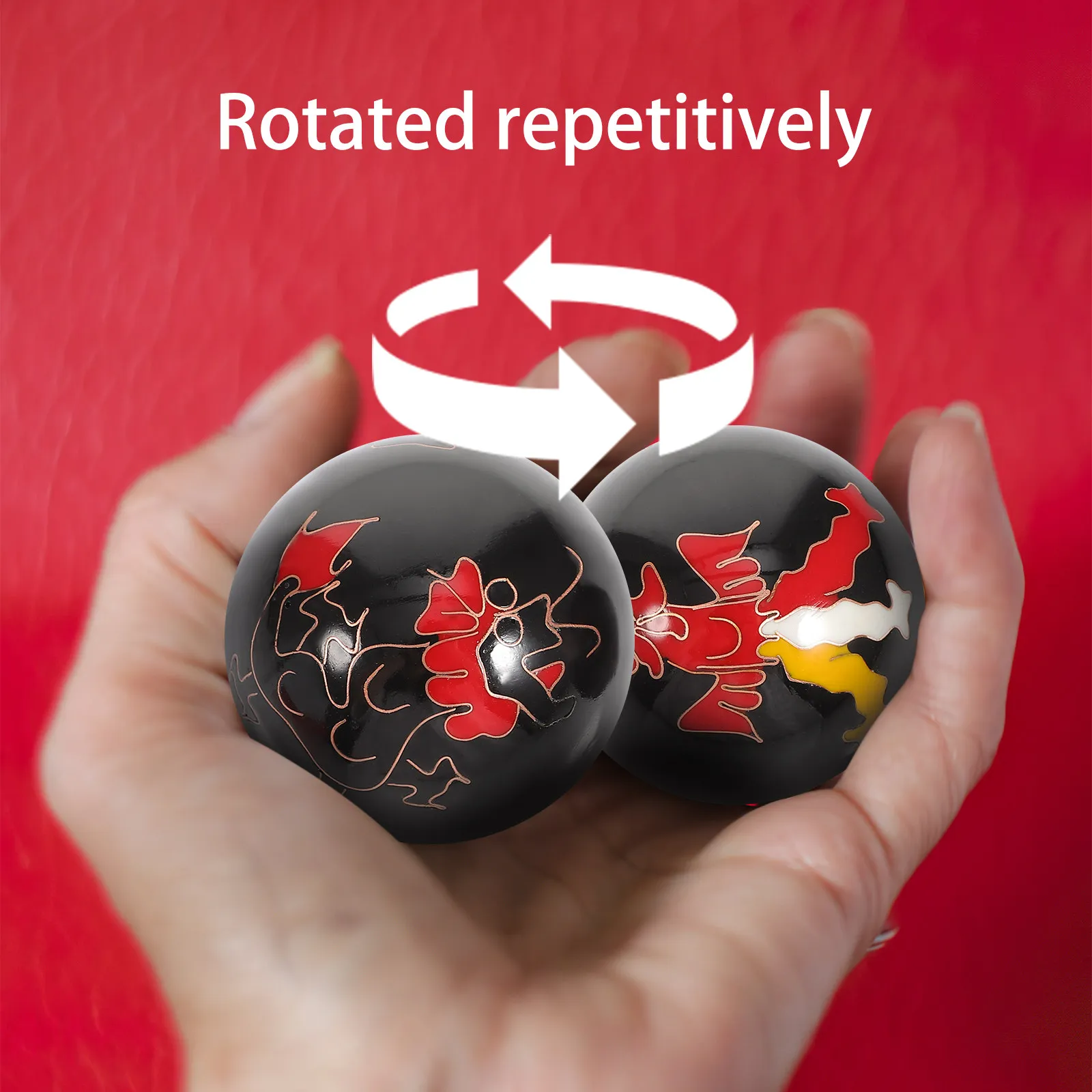 2pcs Baoding Balls Chinese Massage Spheres for Hand Exercise Stress Relief Foot Back Peanut Training
2pcs Baoding Balls Chinese Massage Spheres for Hand Exercise Stress Relief Foot Back Peanut Training