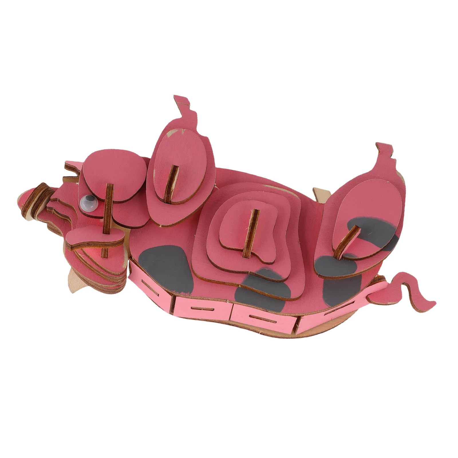 3D Wooden Pig Puzzle Animal Shaped Jigsaw DIY Decorative Desk Display Educational Wooden Craft Puzzle
3D Wooden Pig Puzzle Animal Shaped Jigsaw DIY Decorative Desk Display Educational Wooden Craft Puzzle