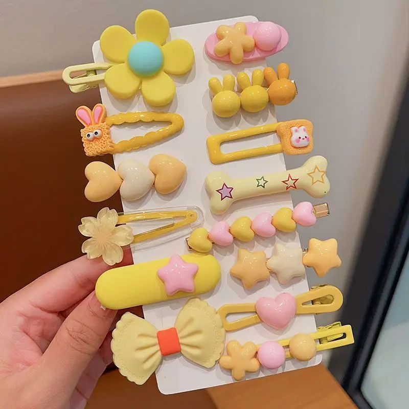 Милые детские заколки для волос, красочные заколки с допамином для девочек, боковая челка, детские заколки для лба, BB-заколки
Милые детские заколки для волос, красочные заколки с допамином для девочек, боковая челка, детские заколки для лба, BB-заколки