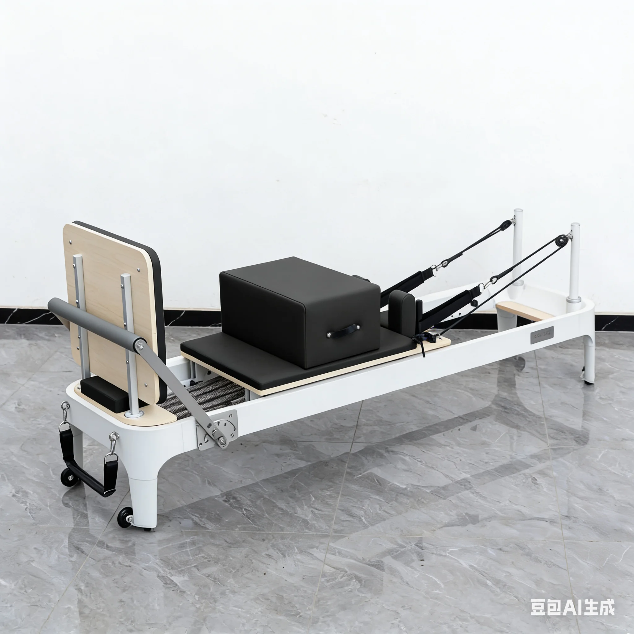 Multifunctional White Aluminium Pilates Reformer Core Training Bed for Whole Body Exercise for Pilates Studios
Multifunctional White Aluminium Pilates Reformer Core Training Bed for Whole Body Exercise for Pilates Studios