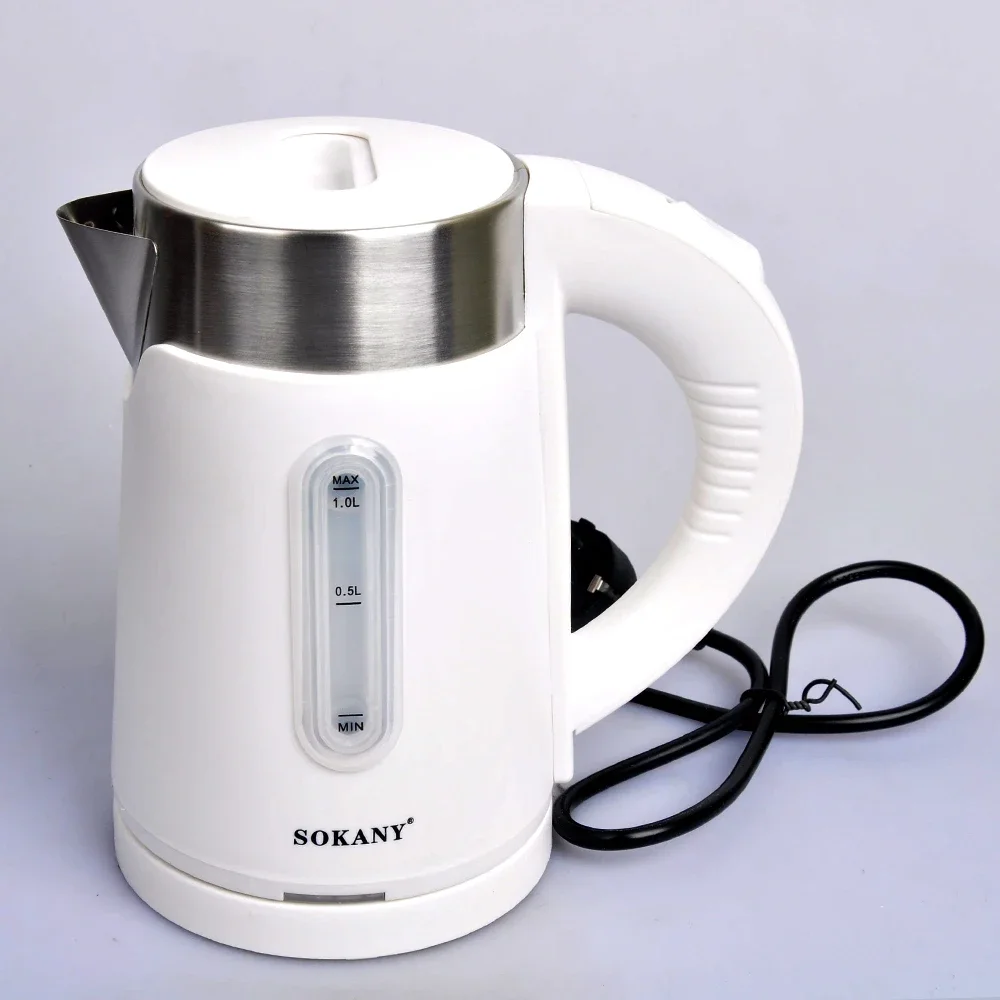 Houselin 1L 304 Stainless Steel Electric Kettle 1200w Household Kitchen Quick Heating Electric Boiling Tea Pot Kettle electric
Houselin 1L 304 Stainless Steel Electric Kettle 1200w Household Kitchen Quick Heating Electric Boiling Tea Pot Kettle electric