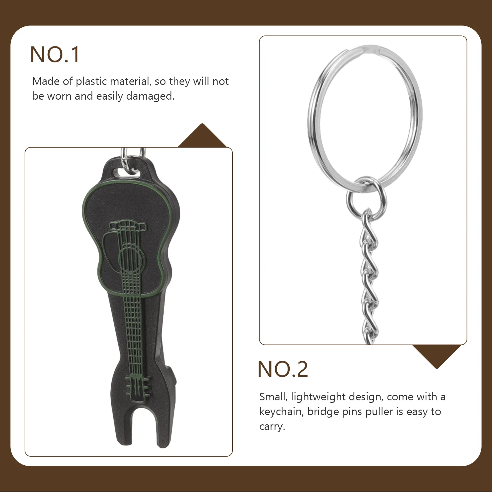 4Pcs Guitar Bridge Pins Puller Acoustic Plastic Peg Winder Keychain for Guitar String Changing Kit Bridge Pin Remover Tool
4Pcs Guitar Bridge Pins Puller Acoustic Plastic Peg Winder Keychain for Guitar String Changing Kit Bridge Pin Remover Tool