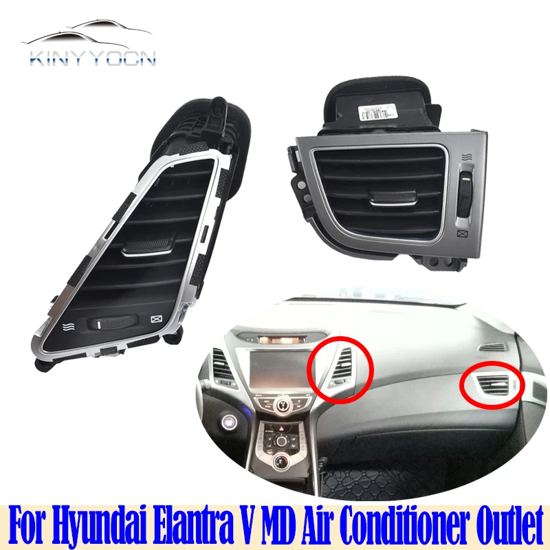 For Hyundai Elantra 2012-16 Air Conditioner Outlet Front Panel Grille AC outlet Adjustment Knob Center Console Dashboard
For Hyundai Elantra 2012-16 Air Conditioner Outlet Front Panel Grille AC outlet Adjustment Knob Center Console Dashboard