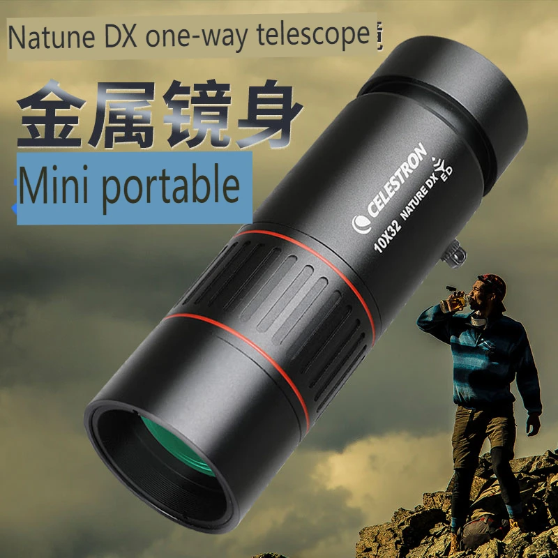 Celestron Natural DX 10x32ED Handheld Telescope HD Portable Single Tube for Outdoor Viewing High Magnification Concert
Celestron Natural DX 10x32ED Handheld Telescope HD Portable Single Tube for Outdoor Viewing High Magnification Concert