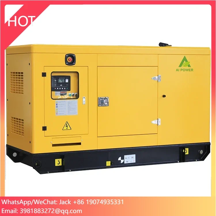 Good Quality 30kva Silent Electric Power Generator Set Genset Power Soundproof 30KVA Generator
Good Quality 30kva Silent Electric Power Generator Set Genset Power Soundproof 30KVA Generator