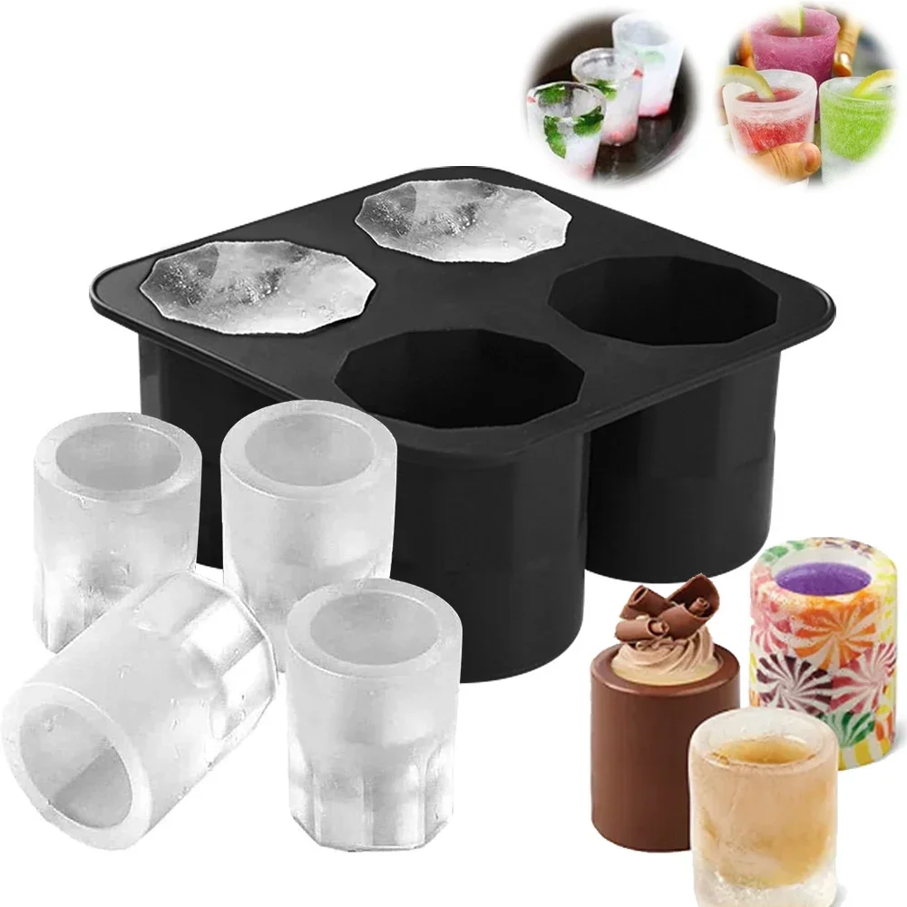 5pc Silicone Square Four Compartment Ice Cup Mold Edible Ice Cup Ice Tray Maker DIY Making Mould Kitchen Bar Accessories
5pc Silicone Square Four Compartment Ice Cup Mold Edible Ice Cup Ice Tray Maker DIY Making Mould Kitchen Bar Accessories